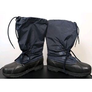 Sorel Snowlion II Women's Sz 8 Blue Snow Insulated Winter Boot Waterproof NL1070